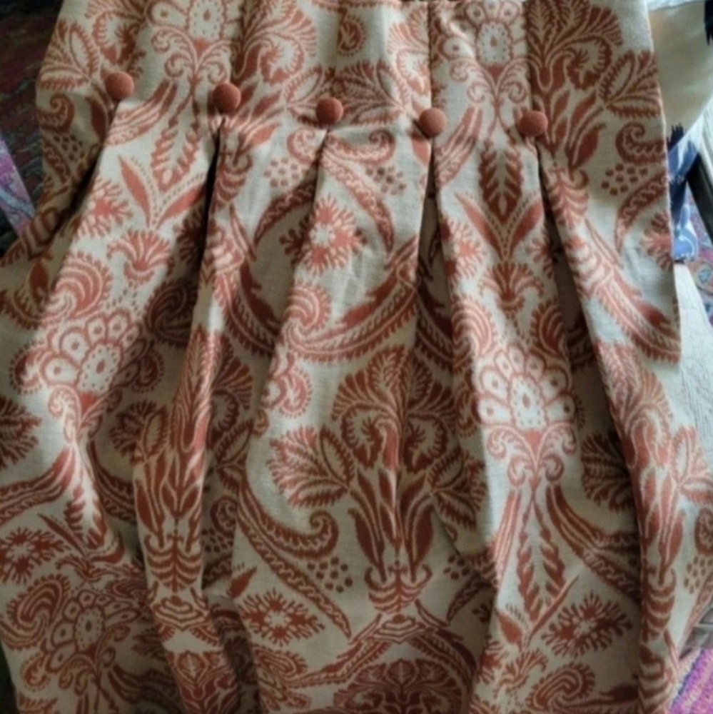 Custom drapery panel & cushion cover 99" l (1of 2) - Picture 2 of 15
